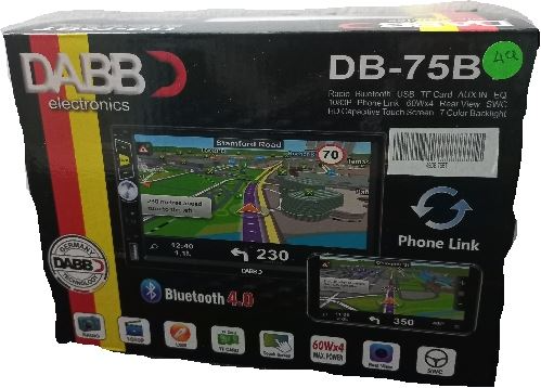 49PANTALLA DABB DB-75BT 7" 60Wx4